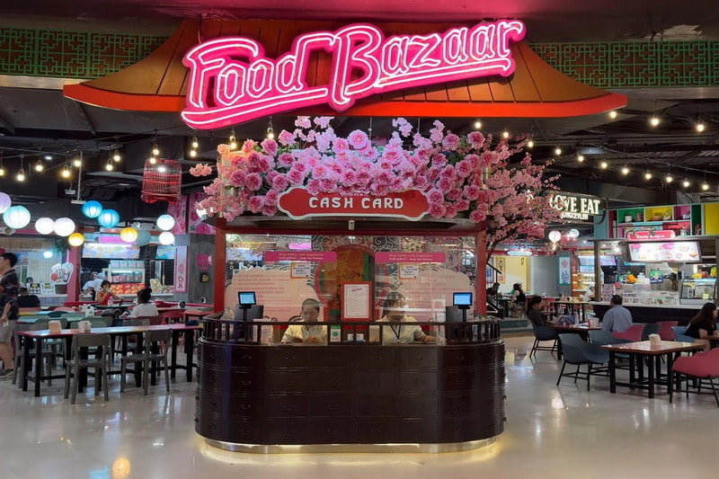 Food Bazaar at Jungceylon Phuket Shopping Mall in Patong